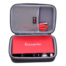 XANAD Водонепроницаемый EVA Жесткий Чехол для Focusrite Scarlett Solo(2nd Gen) USB аудио интерфейс с Pro инструменты | первый