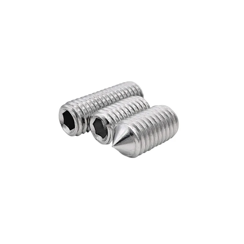 SUS 304 stainless steel hex set screws M16 Hexagon socket with the cone point | Обустройство дома