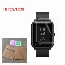 10 Упаковка протектор экрана для Xiaomi Huami Amazfit Bip BIT PACE Lite Смарт-часы высокое разрешение пленки полное покрытие Мягкий ТПУ