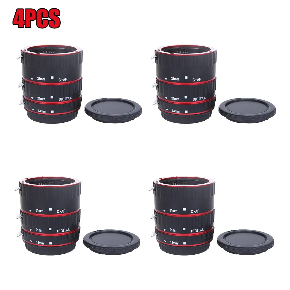 Andoer Металл ttl Автофокус AF Макро Удлинитель кольцо для Canon EOS EF EF-S 60D 7D 5D II 550D Цифровые зеркальные фотокамеры зеркальные Объективы