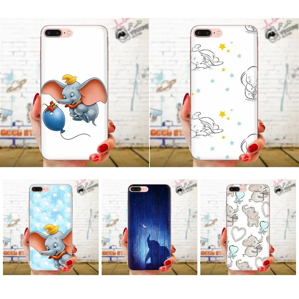 Back Cases Shockproof For Apple iPhone 4 4S 5 5C 5S SE 6 6S 7 8 11 Plus Pro X XS Max XR Dumbo | Мобильные телефоны и