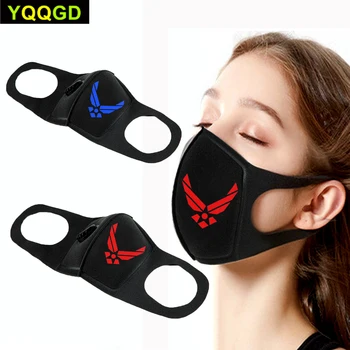

1Pcs United States Air Force Half Face Sponge Mouth Mask for Daily - Unisex Mouth Cover for Outdoor Sports