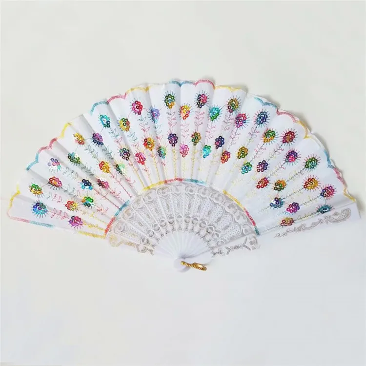 白底彩线彩亮片