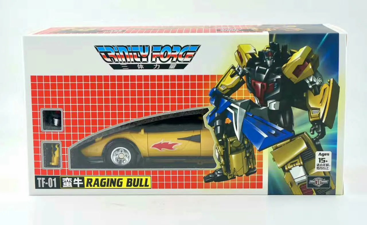 Трансформационная игрушка TFC TF-01 RagingBull Trinity Force фигурка новая в коробке