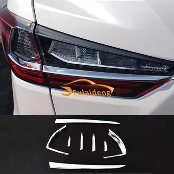 

8pcs For Lexus RX 2016-2018 ABS Chrome Rear Tail Light Lamp Cover Trim Rear tail light strip Car Styling Accessories