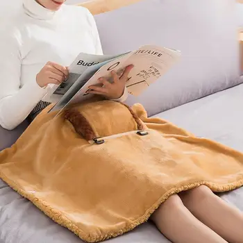 

Electric Blanket Plush Electric Heating Blanket Thermostat Throw Blanket Double Body electric blanket heater Warmer
