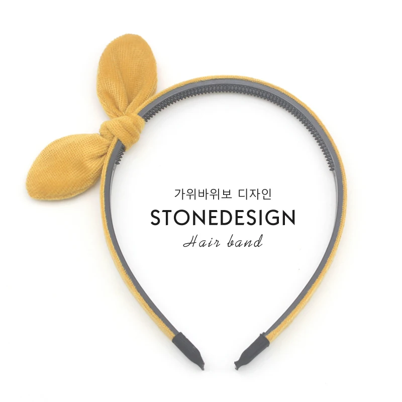 

South Korea's new hair band headband children's head band Anti Slip Hair Clip girl's lovely bow parent-child Headband