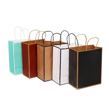 

Kraft Paper Handbag Printed Bag Universal Color Clothing Shopping Gift Bag Birthday Event Party Fashion Party Gifts Bags