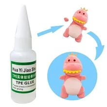 Colle de réparation universelle rapide Portable, liquide de réparation, colle de poupée TPE forte, transparente 18ml, intensité 24 heures