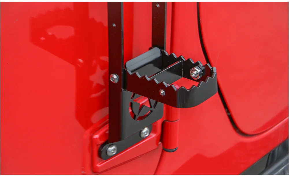 MOPAI дверные петли для автомобиля ножной упор педали подножки для Jeep Wrangler JK JL 2007- автомобильные аксессуары Стайлинг