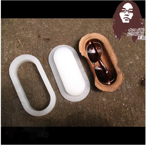 

designer leather craft template Glasses case modeling plastic fixed mould leather punches tool set deri el aletleri