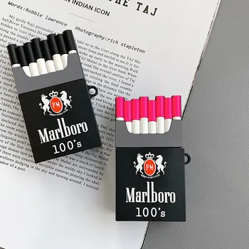 

Anti-lost Fashion Silicone Earphone Case Smoking Cigarette Case Bluetooth Headset Cover Headset Protective Case For Aipords 1 2