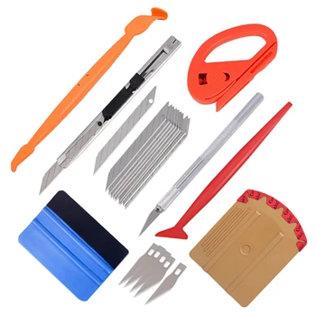 

9 in 1 Vinyl Car Wrap netic Squeegee Scraper Kit