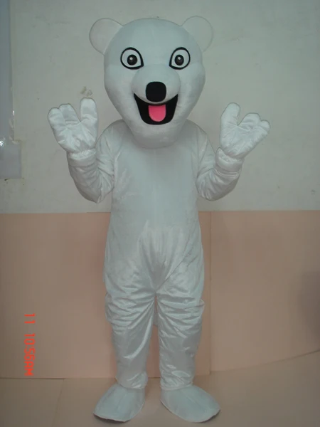 Прямая продажа с фабрики костюм-талисман полярного медведя мультяшная Одежда