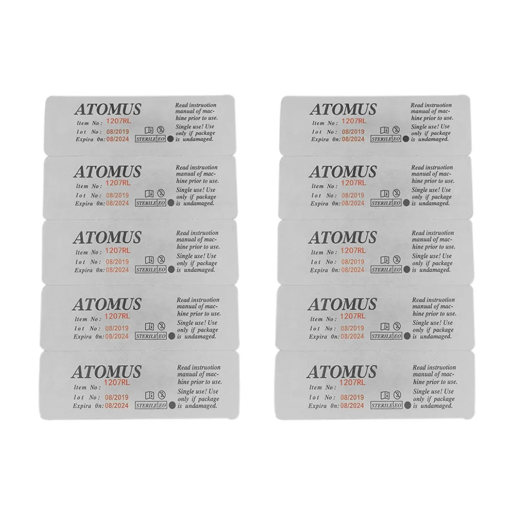 10PCS Disposable Tattoo Cartridge Needles Sterilized Needle 3RL 5RL 5RS 7M1 7RL Cartridge Tattoo Supplies Tattoo Accessories
