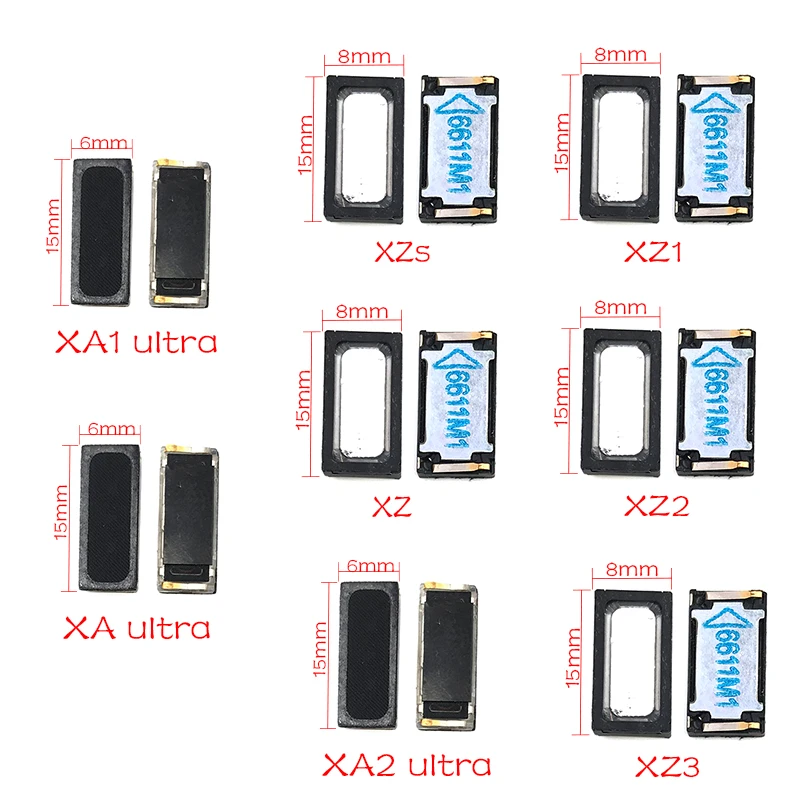 

Earpiece Ear Piece Speaker Sound Receiver Flex Cable For Sony Xperia XA XA2 Ultra XA1 Plus XZ XZ1 Compact XZ2 XZ3 XZS L1