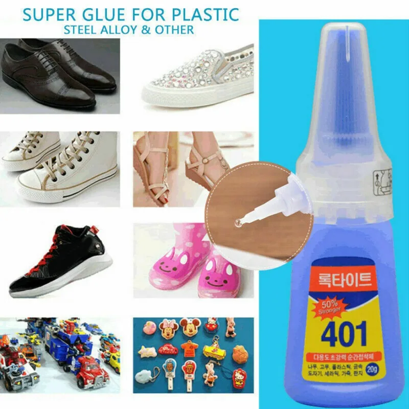 Super Glue Liquid Glue Strong Adhesive Household Repair Glue For Metal Ceramics Plastic Glass Rubber Leather Wood