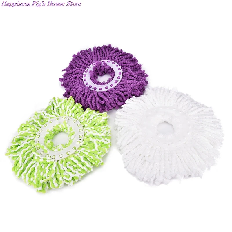 1PC New Microfiber Mop Head Replacement Magic 360 Degree Spin Rotating House Floor Cleaning Tools | Дом и сад