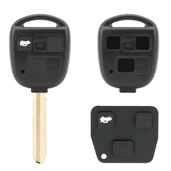 

2/3 BT Remote Car Key Shell Case For Lexus RX300 ES300 LS400 GX460 Key Cover Remote Fob Cover