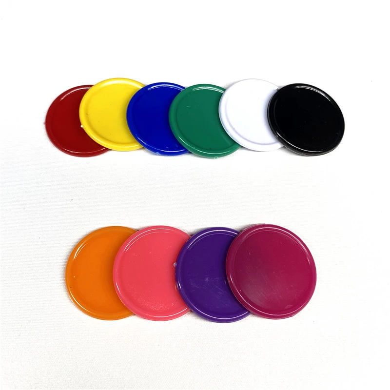 100ピース セット25ミリメートル色のプラスチックポーカーチップ報酬コインなし額面チップコイン用ゲームトークン交換コイン Poker Chips Aliexpress