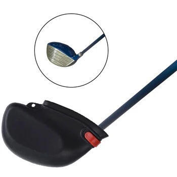 

9pcs Golf Head Protector Cases Club Putter Head Scratch Proof PVC Cover Silicone Wire Fixing Accessories