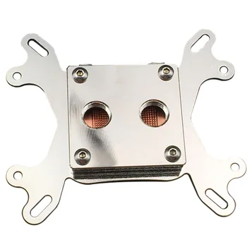 

G1/4 12.9mm Radiator Heat Sink Durable Alloy Computer CPU Waterblock Home Water Cooling Block PC Laptop Business Office For AMD