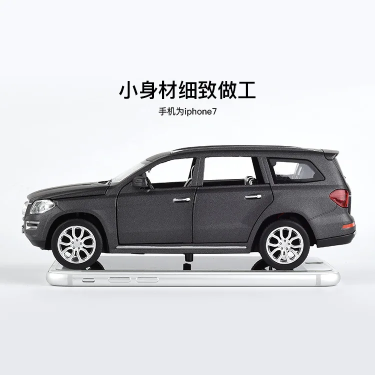 1:32 Высокая Имитация Ben gl500 модель автомобиля из сплава с шестью открывающимися дверями звук и светильник детская игрушка модель автомобиля