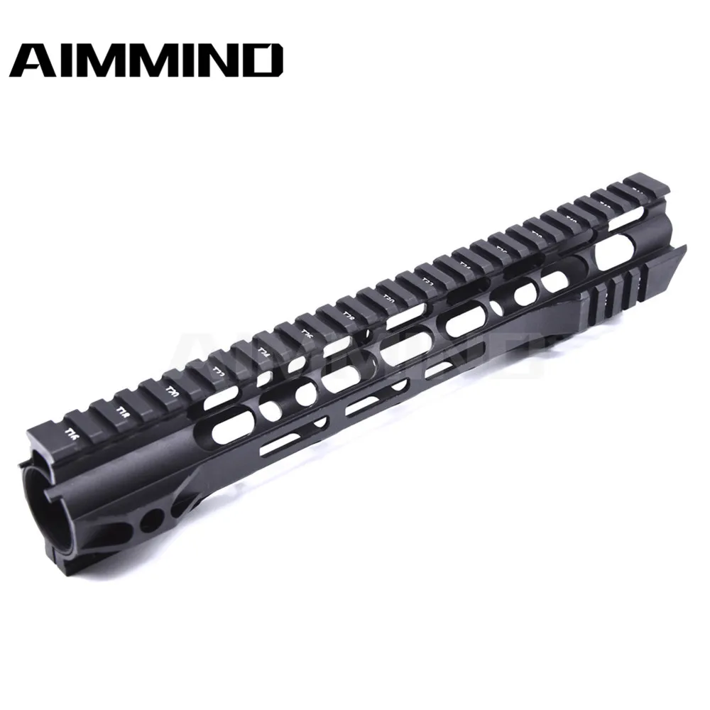 AR15 M-Lok Mlok 10 дюймов поплавок M-LOK Handguard прицел крепление с бочковой гайкой