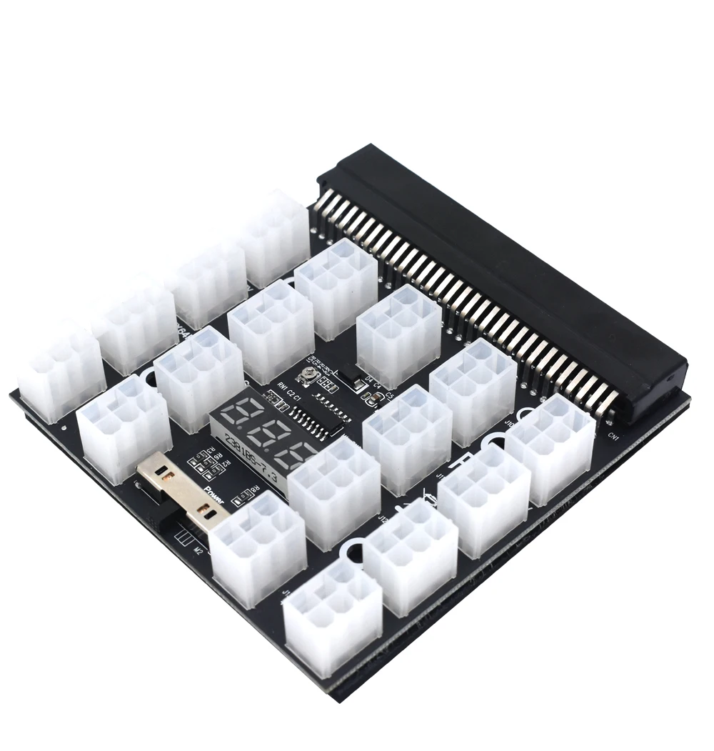 TISHRIC Breakout Board HP Server Power Board 6Pin To 8Pin Cable PSU