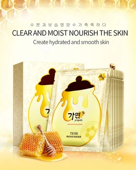 

3 pieces Propolis Beautifying Moisturizing Invisible Mask Intensive Moisturizing Oil Control Whitening Brighten Facial Mask