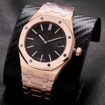 

luxury watch men 2-pin A P 41mm rose gold back open Automatic machinery AAA sweeping H4020 no battery watches 110