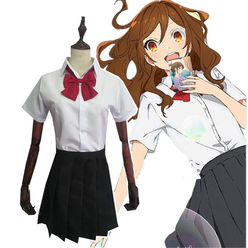 Horimiya Miyamura Izumi School Uniform Cosplay Costume For Sale