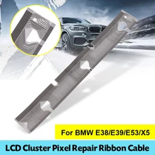 ЖК-дисплей кластер пиксельный ремонт ленточный кабель инструмент для BMW E38 E39 E53 X5 ЖК-лента для показа кабель спидометр