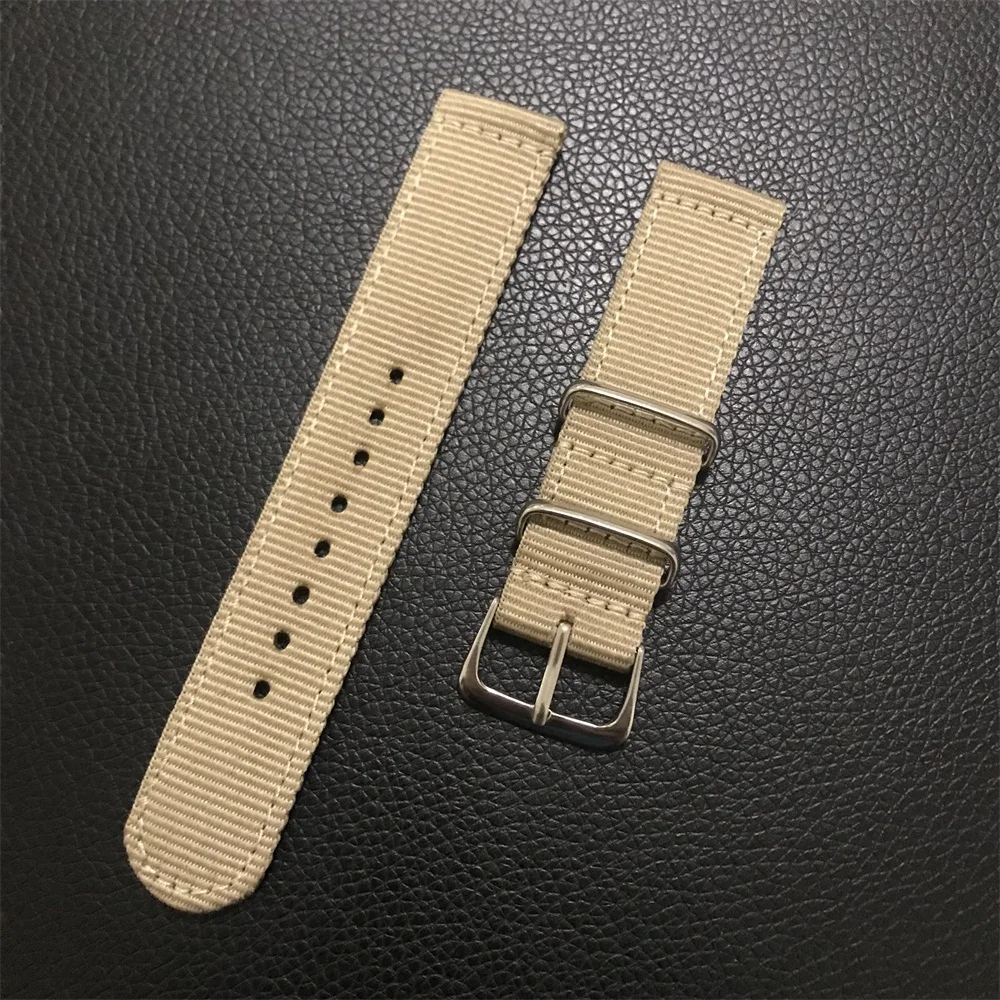 6 Ремешок для часов Huami Amazfit GTR GTS BIP Смарт-часы для Xiaomi Amazfit Pace/Stratos браслет нейлоновый холст ремешок на запястье - Цвет: 6
