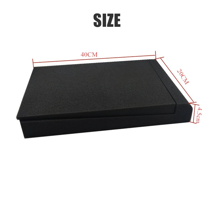 ISOLATOR Pads Box Black