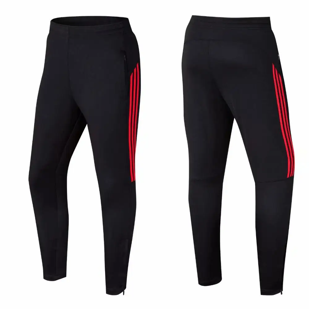 

Fashion Mens Soccer Training Sport Trousers With Pocket Jogging Male Sport Gym Fitness Workout Running Pants Pantalon Deportivo