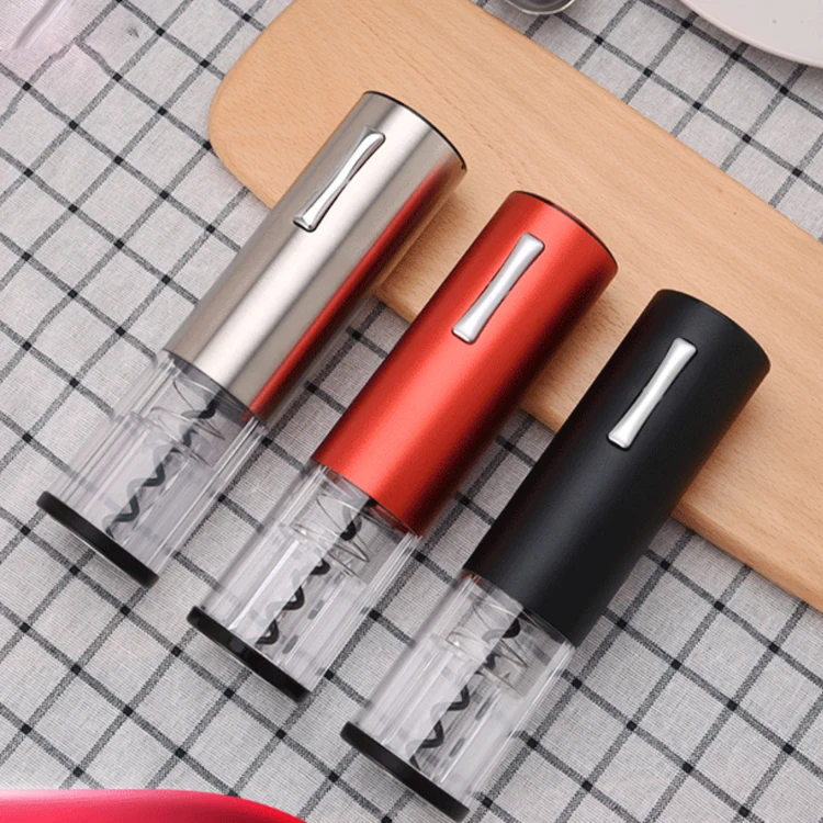 USB Rechargeable Stainless Steel automatic cordless wine bottle opener electric