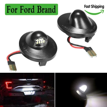 

2PCS for ford lighting car number plate light led License Plate Light Luces for Ford F-150 Heritage F-250 F-350 f150 f250 f350