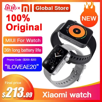 

2019 Xiaomi Smart Watch GPS NFC WIFI ESIM Bracelet Wristwatch Sport Bluetooth Fitness Heart Rate Monitor Tracker Xiaomi Watch