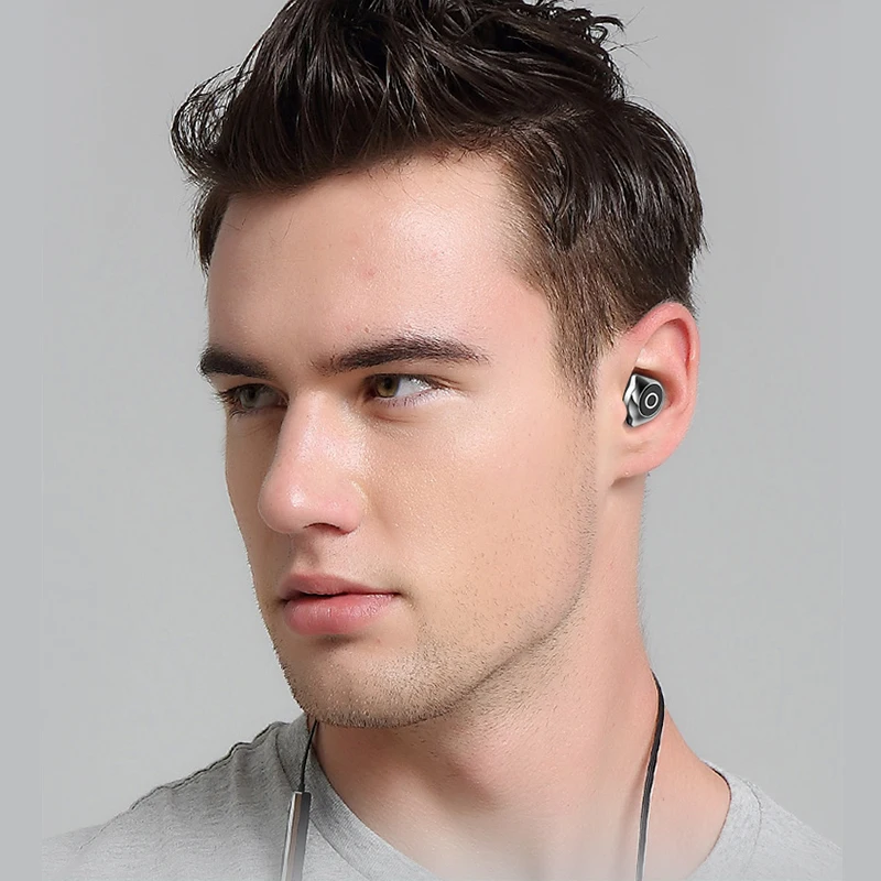 Moloke D10 Sports Wireless Bluetooth Headset Earbud Mini Headset In ear Compatible Car Mini Invisible Bluetooth Headset