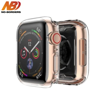 

Smart Watch 2020 Frame Bumper Cover Case Shell Screen Protector for Apple Watch Series 4/5/6 44mm 40mm Protective Accessories