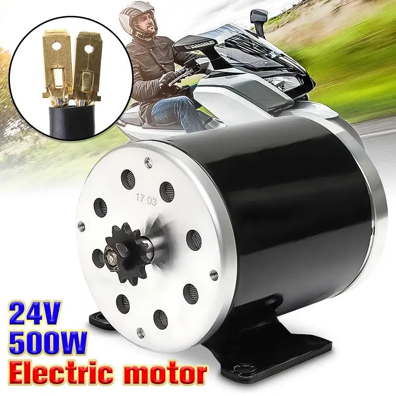 

24V DC 500W 28.5A Electric Motor 2800Rpm MY1020 For E-Scooter Electric Bike