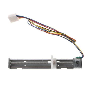

DC 4-9V Drive Stepper Motor Screw with Nut Slider 2 Phase 4 Wire For Laser Engraving G8TB