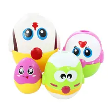 1 Набор обучающих игрушек яйцо матрешки для малышей, Дошкольное обучение Складные Игрушки для маленьких девочек и мальчиков-случайный цвет