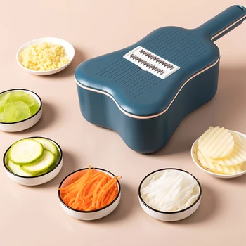 

Vegetable Cutter Multi-Function Slicer Fruit Potato Peeler Carrot Grater Kitchen Tools Stainless Steel Blade Vegetable Slicer D0