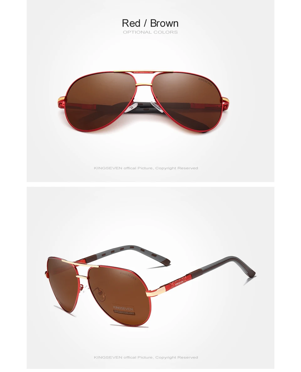 Поляризованные зеркальные солнечные очки «авиаторы»