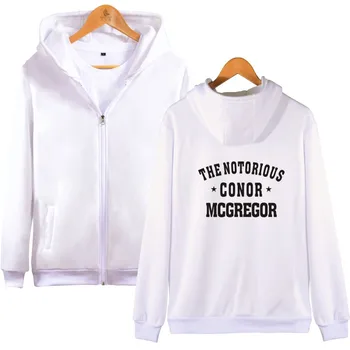 

Dethrone Conor Mcgregor MMA Notorious Sweatshirt Man Hoodie Sweatshirts Jacket Coat Men Long Sleeve Brand Quality Zipper Cotton