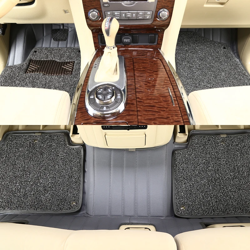 Boost автомобильные коврики для Toyota Corolla Rumion Axio Fielder, водонепроницаемые, с добавлением шелковой катушки, автомобильные подушечки для ног - Название цвета: F Gray Silk Coil