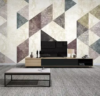 

[Self-Adhesive] 3D Triangle 182990 Wall Paper mural Wall Print Decal Wall Murals