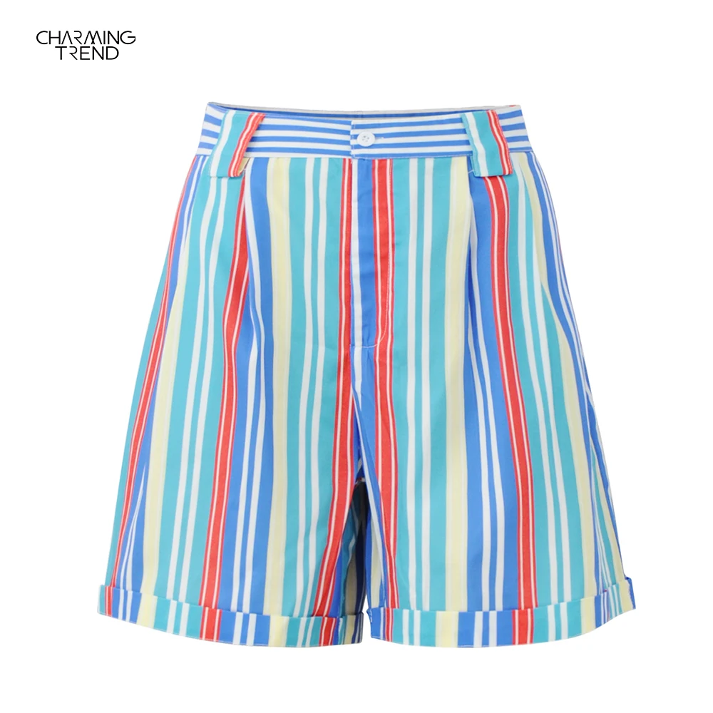 Straight Pants Summer Color Shorts 